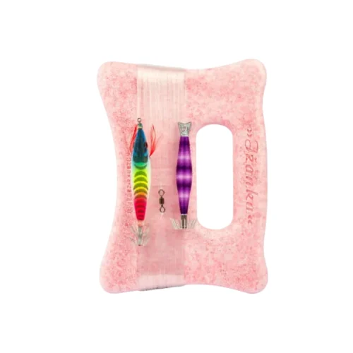 Lignjarica skosavica i peškafondo s motavilom Iž s najlonom, multicolor skosavica i ljubičasti peškafondo, idealna za profesionalni i rekreativni ribolov. Gotov set za lov lignji.