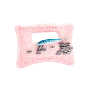 Panula za lignje Rapala SQ09 BSRD, plava za lov s pokretnog plovila. Motavilo s rupom za lakše držanje, i varalica Rapala SQ09 BSRD.